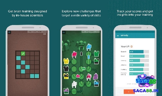 Lumosity – game trí tuệ iOS rèn luyện trí nhớ và kỹ năng đa dạng
