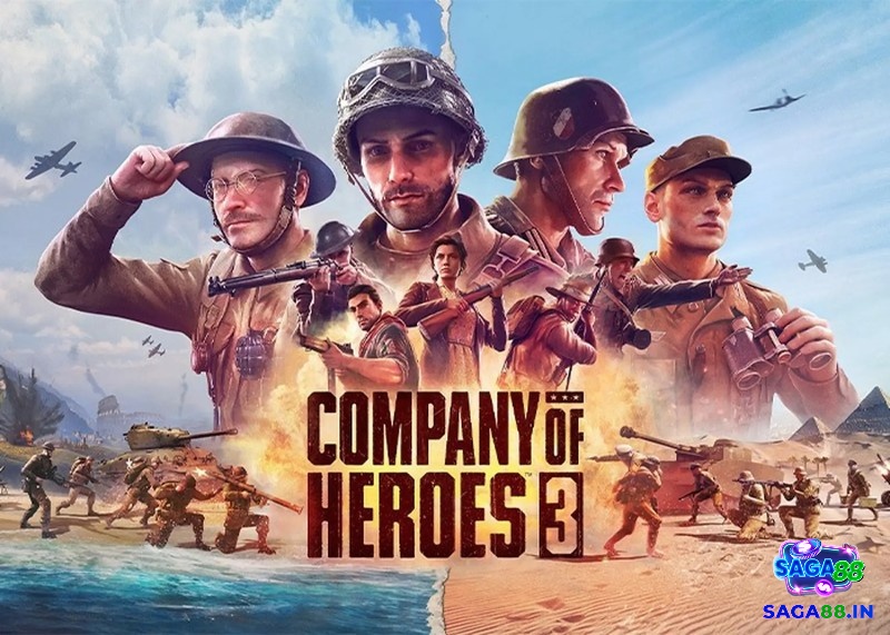 Company of Heroes thử thách kỹ năng ra quyết định và chiến thuật vi mô, là lựa chọn hàng đầu của game dàn trận hay nhất trên PC.