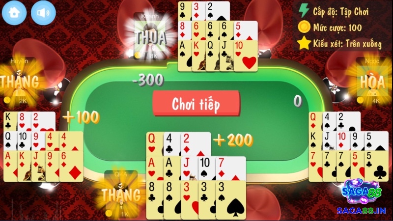 Kiểm soát cảm xúc và đọc vị đối thủ giúp bạn chiếm ưu thế trong những ván đấu căng thẳng trong game binh xập xám online.