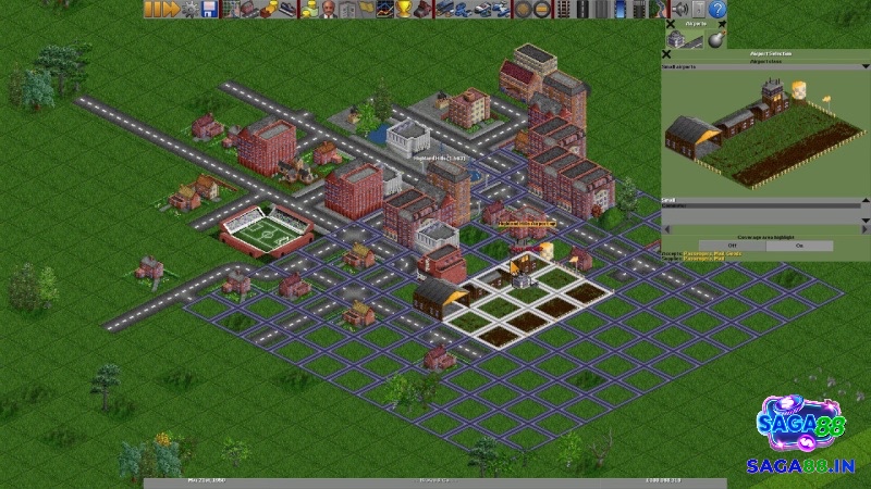 OpenTTD – mô phỏng quản lý giao thông kinh điển, miễn phí và giàu tính chiến lược.