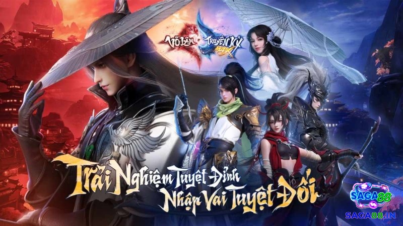 MMORPG kiếm hiệp 3D hiện đại, hệ thống môn phái, bang hội và chiến trường Tống Kim.