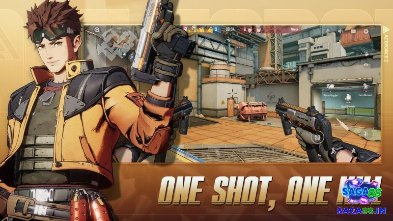 Aceforce 2 là game hero shooter bắn súng mobile đậm chất eSports và đề cao kỹ năng