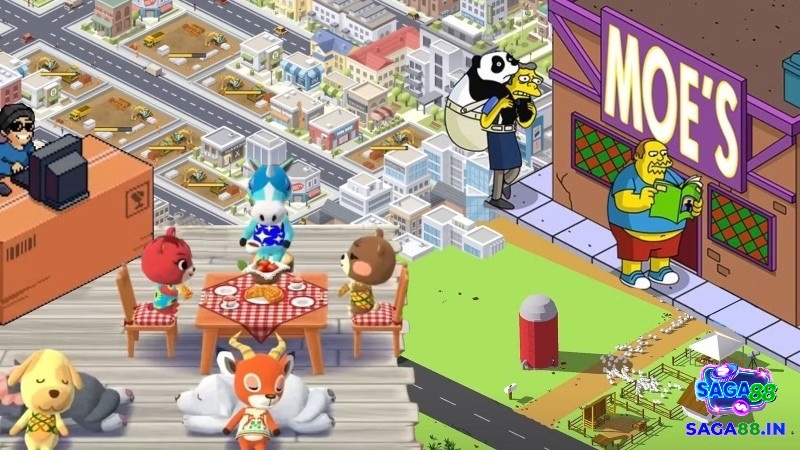 Game mô phỏng xã hội cho phép bạn xây dựng thế giới ảo riêng và kết nối với bạn bè dễ dàng.