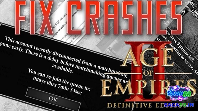 Các lỗi tải Age of Empires 2 phổ biến và cách xử lý crash, lag hoặc không khởi động.