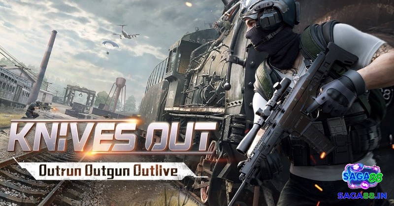 Knives Out - Trải nghiệm sinh tồn với bản đồ siêu rộng và thiết kế nhiều màu sắc