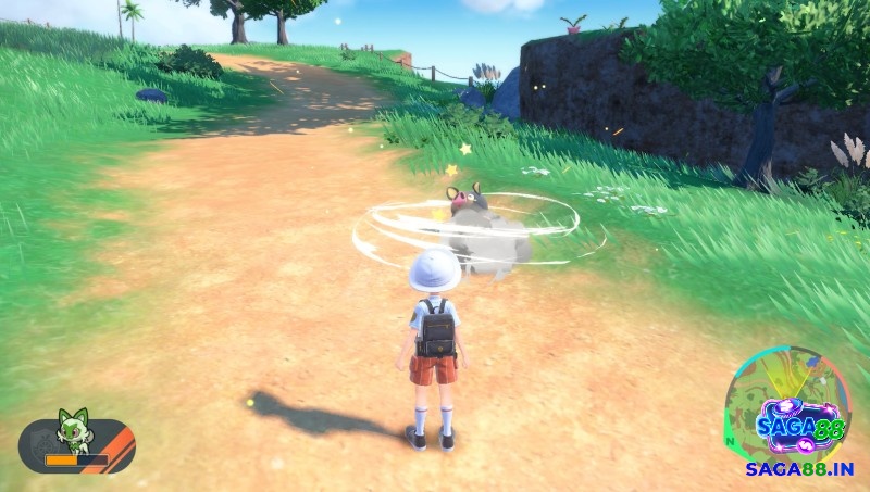 Open world Paldea in Pokémon Scarlet