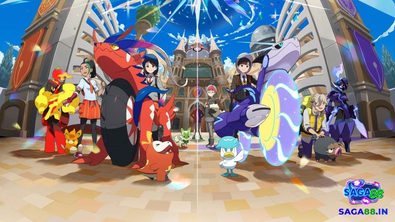 Hệ sinh thái Pokémon đa dạng trong game Pokémon Scarlet