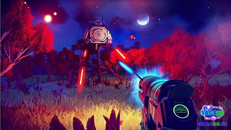 No Man’s Sky cho phép người chơi thiết lập căn cứ trên nhiều hành tinh khác nhau