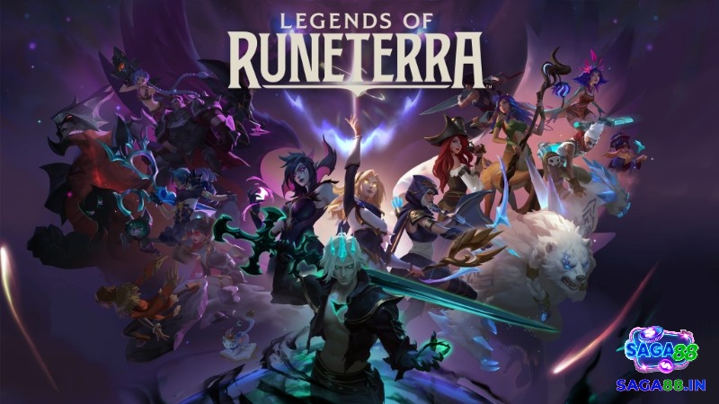 Game Legends of Runeterra với các lá bài chiến thuật trên mobile
