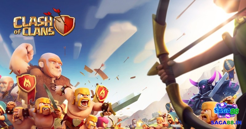 Game Clash of Clans với căn cứ phòng thủ trên điện thoại