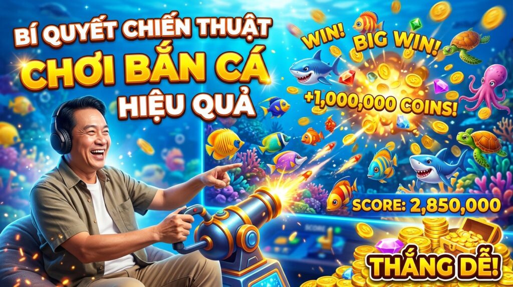 Chiến thuật chơi bắn cá hiệu quả từ cao thủ, dễ thắng