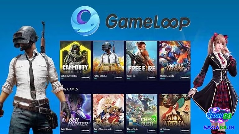 GameLoop được tối ưu cho nhiều trò chơi hành động và bắn súng
