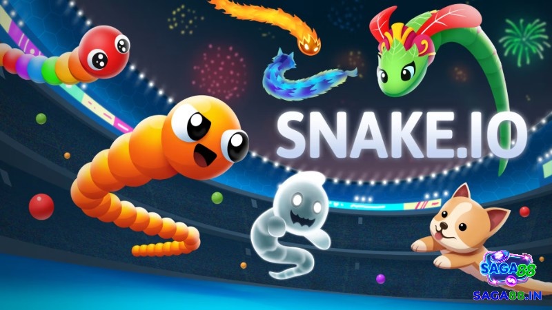 Snake.io ghi điểm nhờ nhịp đấu nhanh và khả năng lật ngược tình thế
