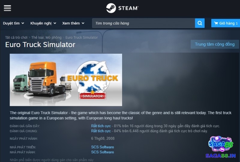Bản Demo là cách tải Euro Truck Simulator miễn phí hợp lệ và dễ kiểm tra gameplay nhất
