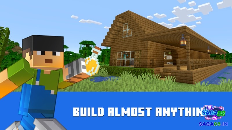 Minecraft mở ra thế giới sandbox rộng lớn để tự do khám phá